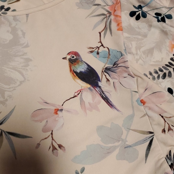 Butterfly Short-Sleeved Top - Picture 2 of 4